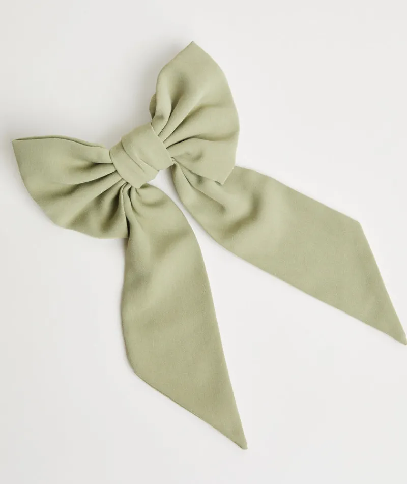 Six Stories Bow Crepe Hair Clip