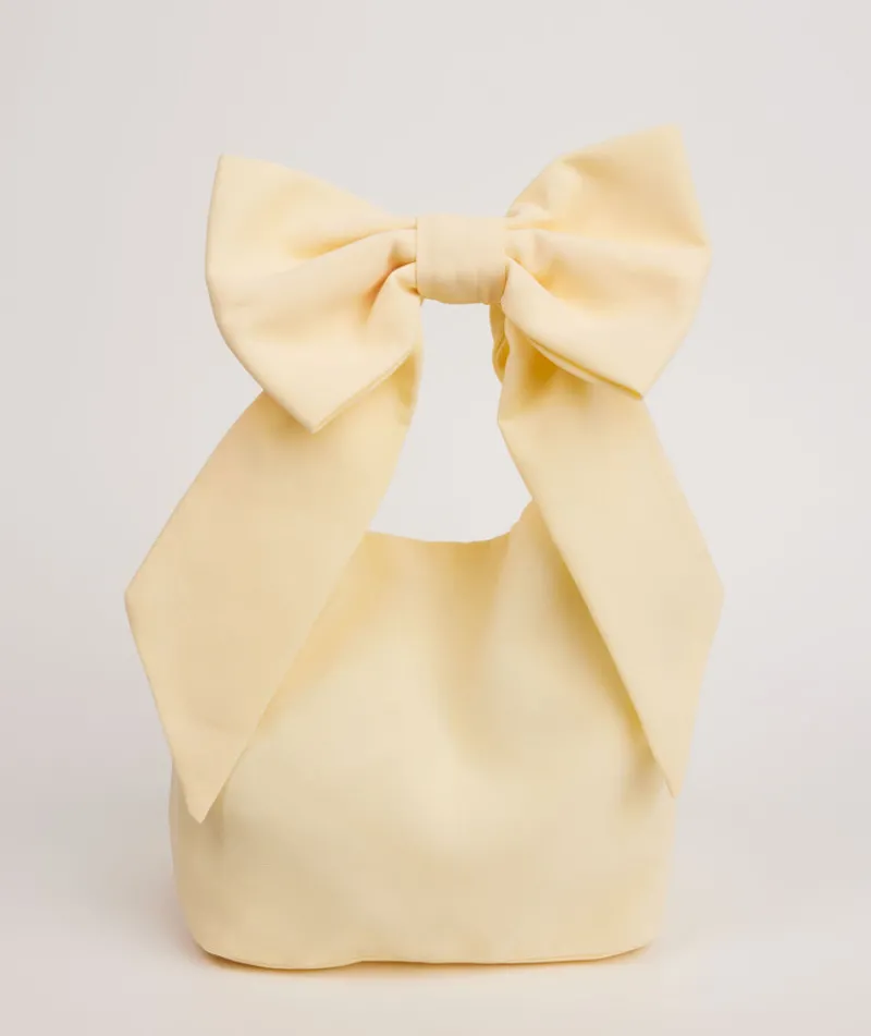 Discount Six Stories Bow Detail Chiffon Pouch Bag