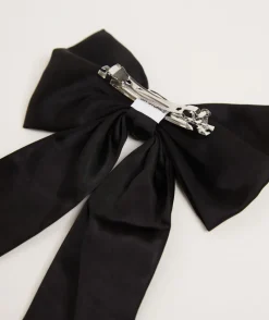 Six Stories Bow Satin Hair Clip