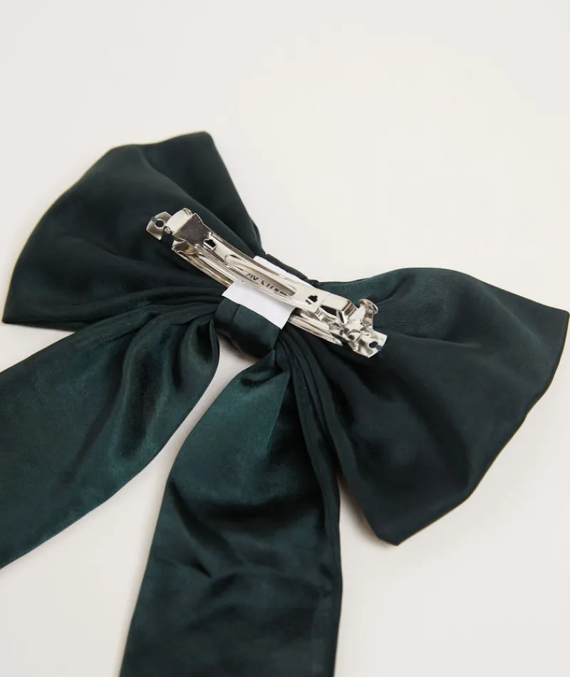 Six Stories Bow Satin Hair Clip