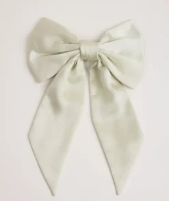 Six Stories Bow Satin Hair Clip