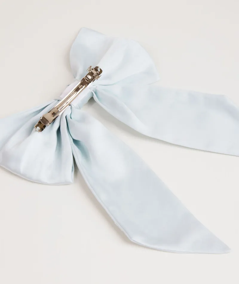 Six Stories Bow Satin Hair Clip