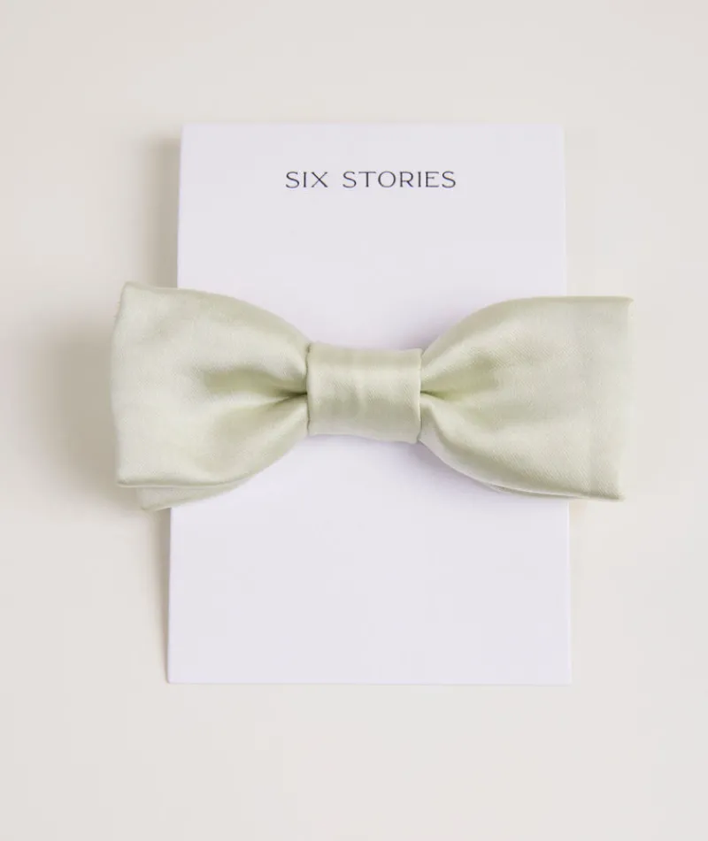 Online Six Stories Boy's Satin Bow Tie