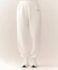 Online Six Stories Bride Graphic Cuffed Sweatpants - White