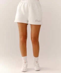 Sale Six Stories Bride Graphic Relaxed Shorts - White