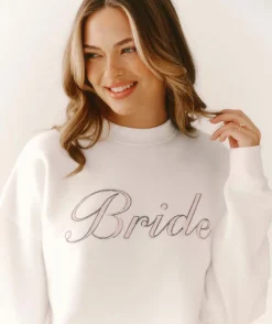Six Stories Bride Graphic Sweatshirt - White