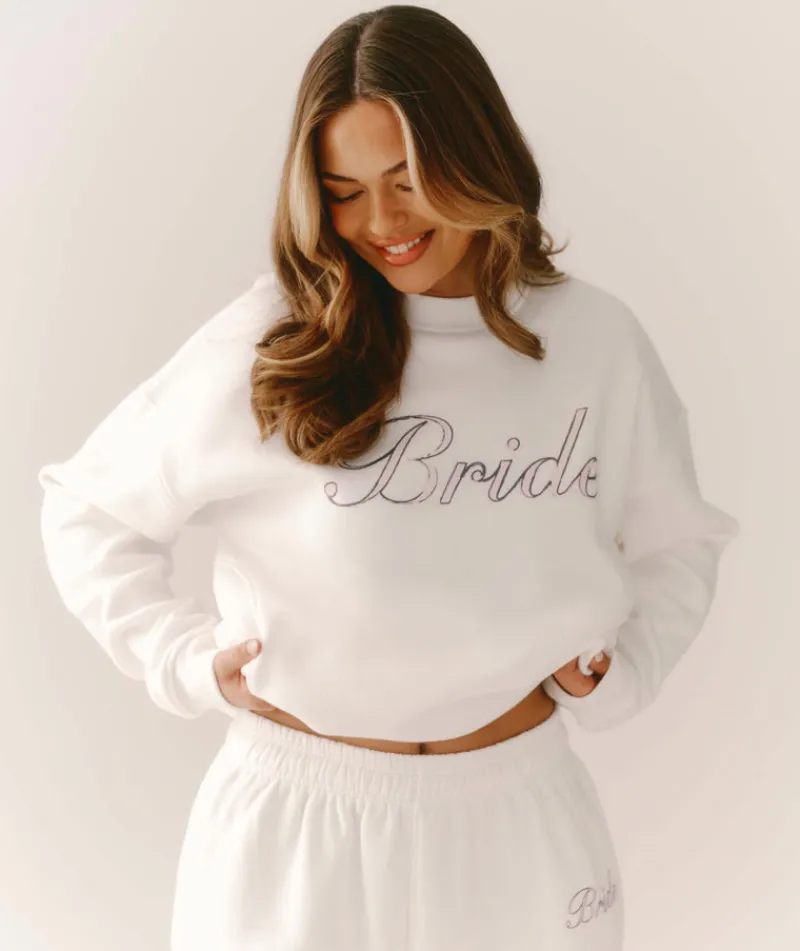 Six Stories Bride Graphic Sweatshirt - White