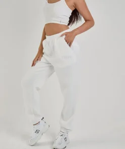 New Six Stories Bride Statement Sweatpants - White