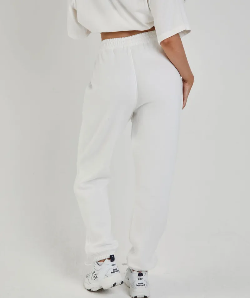 New Six Stories Bride Statement Sweatpants - White