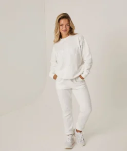 Hot Six Stories Bride Statement Sweatshirt - White