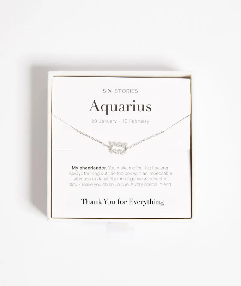 Best Six Stories Bridesmaid Bracelet - Aquarius