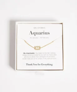 Best Six Stories Bridesmaid Bracelet - Aquarius