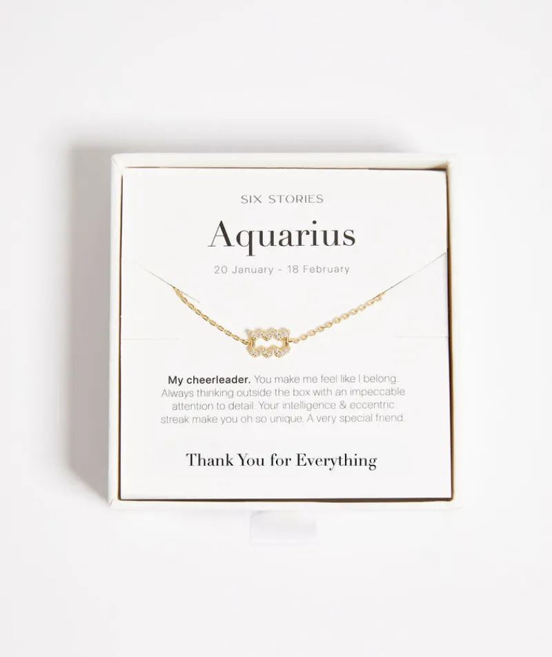 Best Six Stories Bridesmaid Bracelet - Aquarius