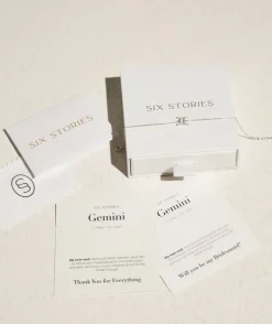 Best Six Stories Bridesmaid Bracelet - Gemini