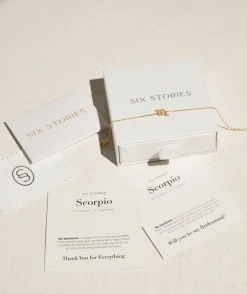 Best Six Stories Bridesmaid Bracelet - Scorpio