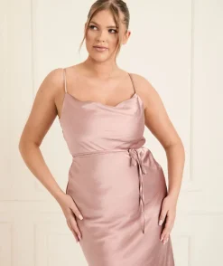 Online Six Stories Bridesmaid Dress Satin Swatch Card