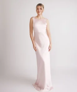 Online Six Stories Bridesmaid Dress Satin Swatch Card