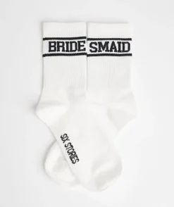 Six Stories Bridesmaid Socks - Black