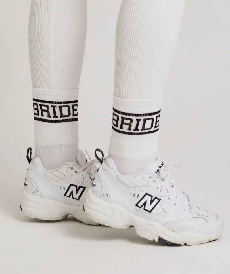 Six Stories Bridesmaid Socks - Black