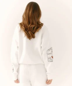 Clearance Six Stories Destination Bride Graphic Sweatshirt - White