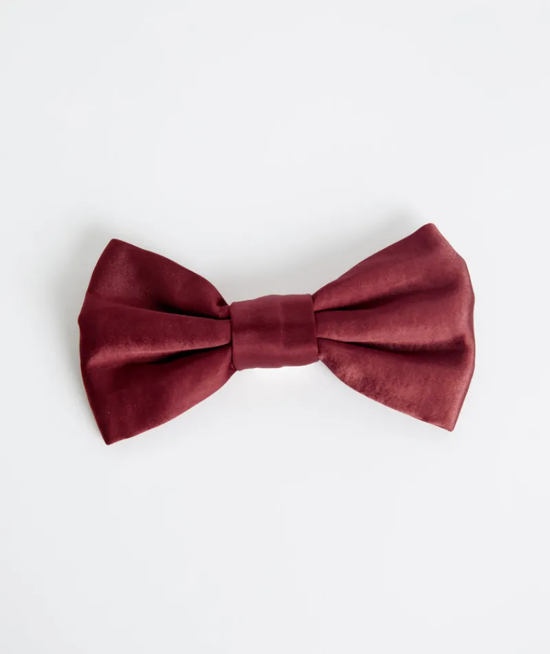 Sale Six Stories Dog Satin Bow Tie