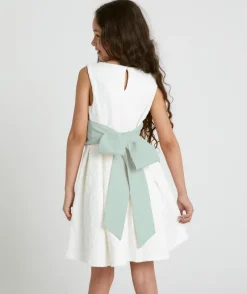 Sale Six Stories Girls Chiffon Tie Back Belt