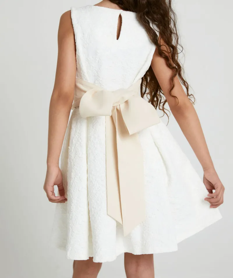 Sale Six Stories Girls Chiffon Tie Back Belt