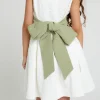 Clearance Six Stories Girls Crepe Tie Back Belt
