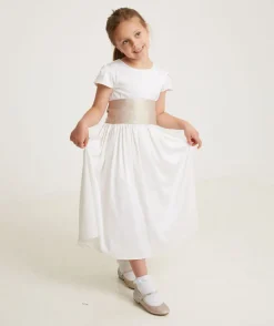 Online Six Stories Girl's Satin Tie Back Belt