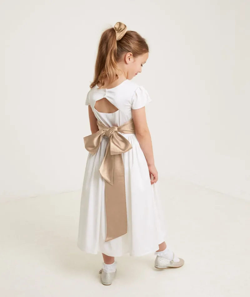 Online Six Stories Girl's Satin Tie Back Belt