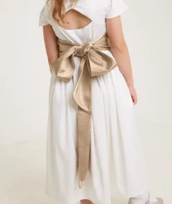 Online Six Stories Girl's Satin Tie Back Belt