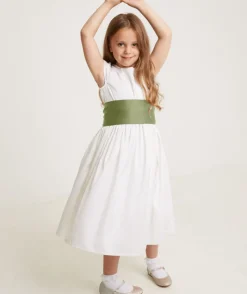 Online Six Stories Girl's Satin Tie Back Belt