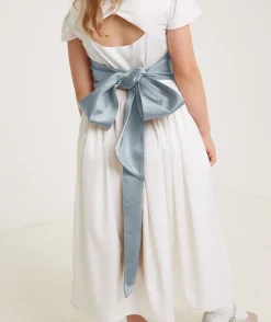 Online Six Stories Girl's Satin Tie Back Belt