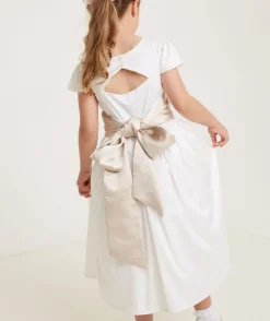 Online Six Stories Girl's Satin Tie Back Belt