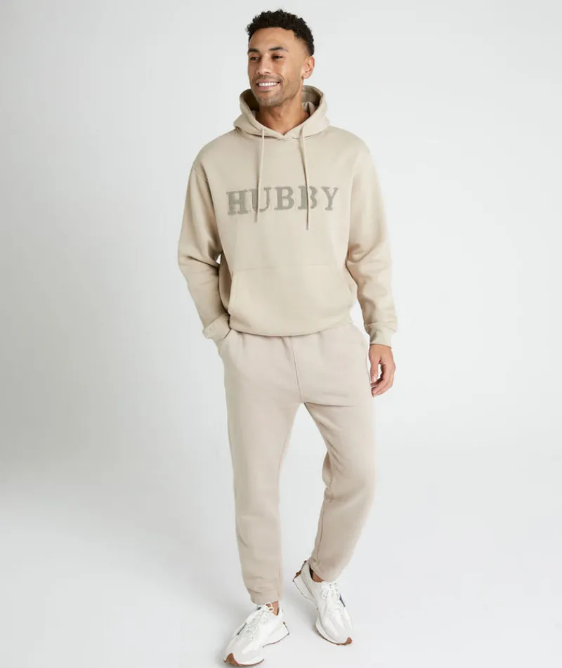 Online Six Stories Hubby Teddy Hoodie - Stone