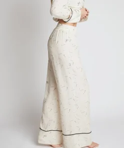 New Six Stories Limited Edition Long Sleeve Wide Leg Pyjama Set