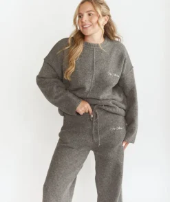 Discount Six Stories Limited Edition Oversized Knit Jumper - Grey