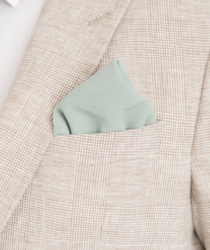 Outlet Six Stories Men's Chiffon Pocket Square