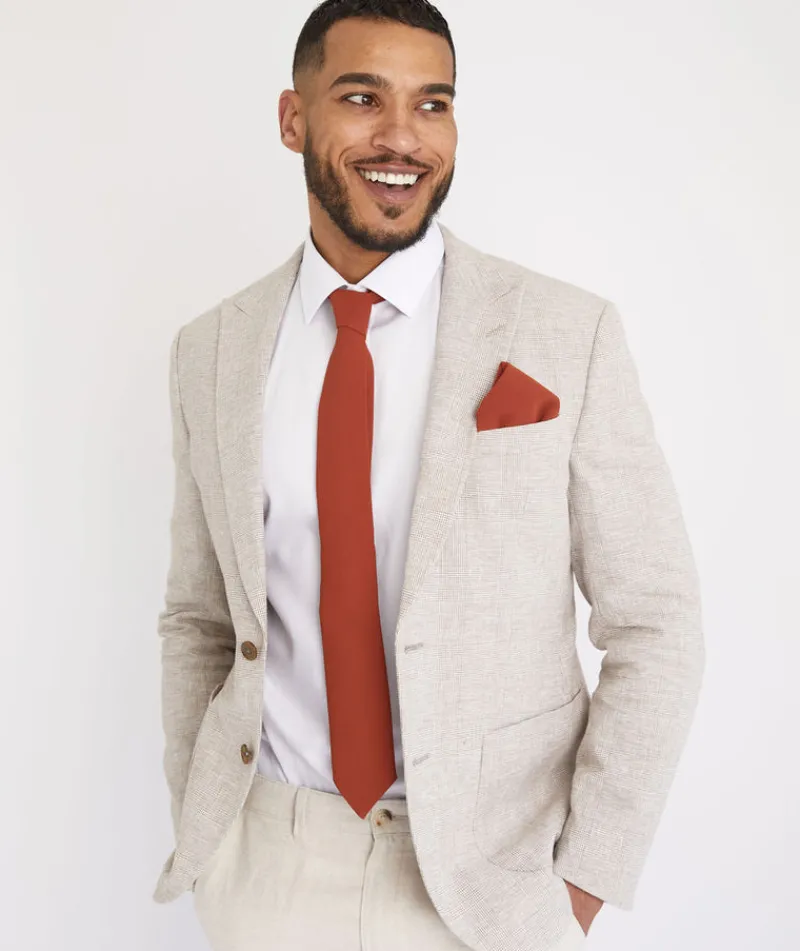 New Six Stories Men's Chiffon Tie