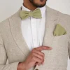 Outlet Six Stories Men's Crepe Bow Tie