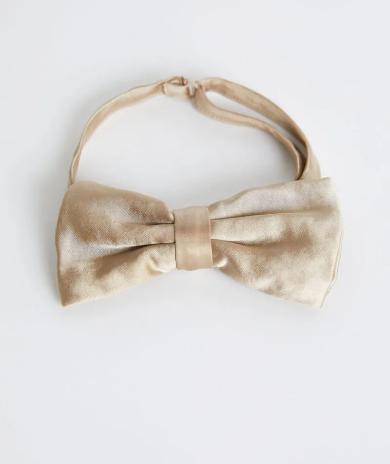 Best Six Stories Men's Satin Bow Tie