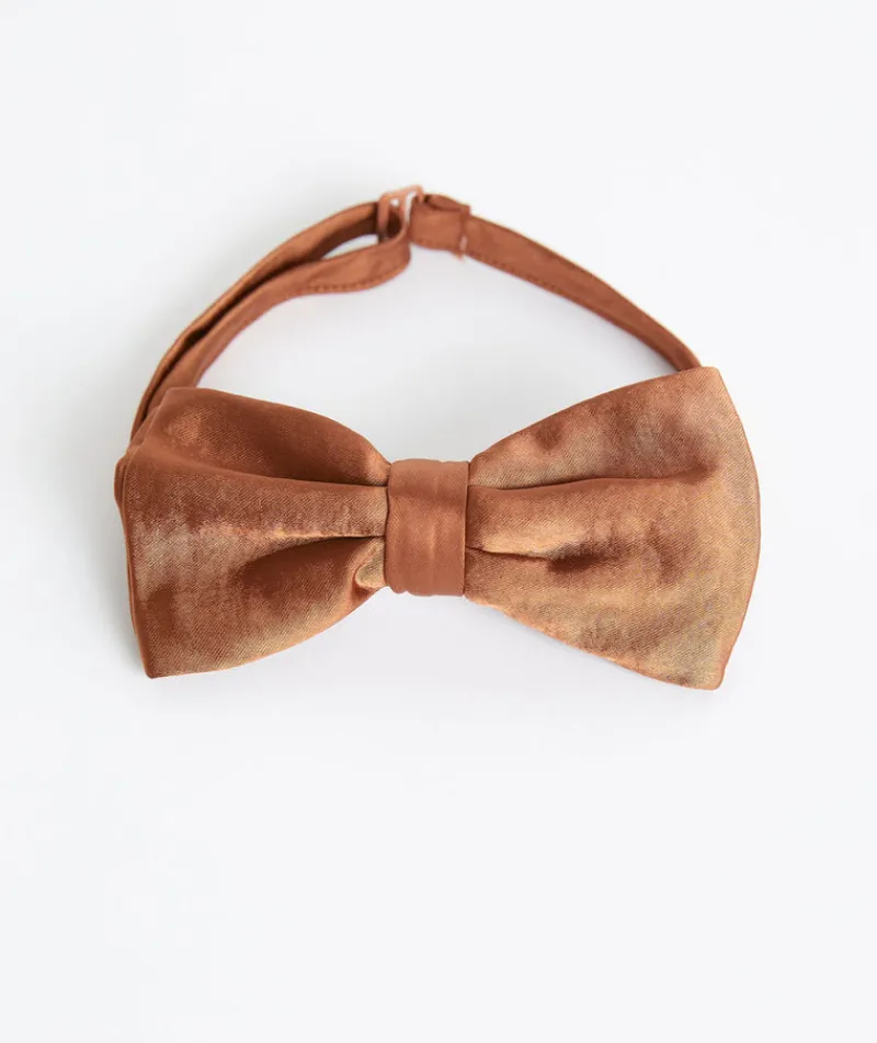 Best Six Stories Men's Satin Bow Tie