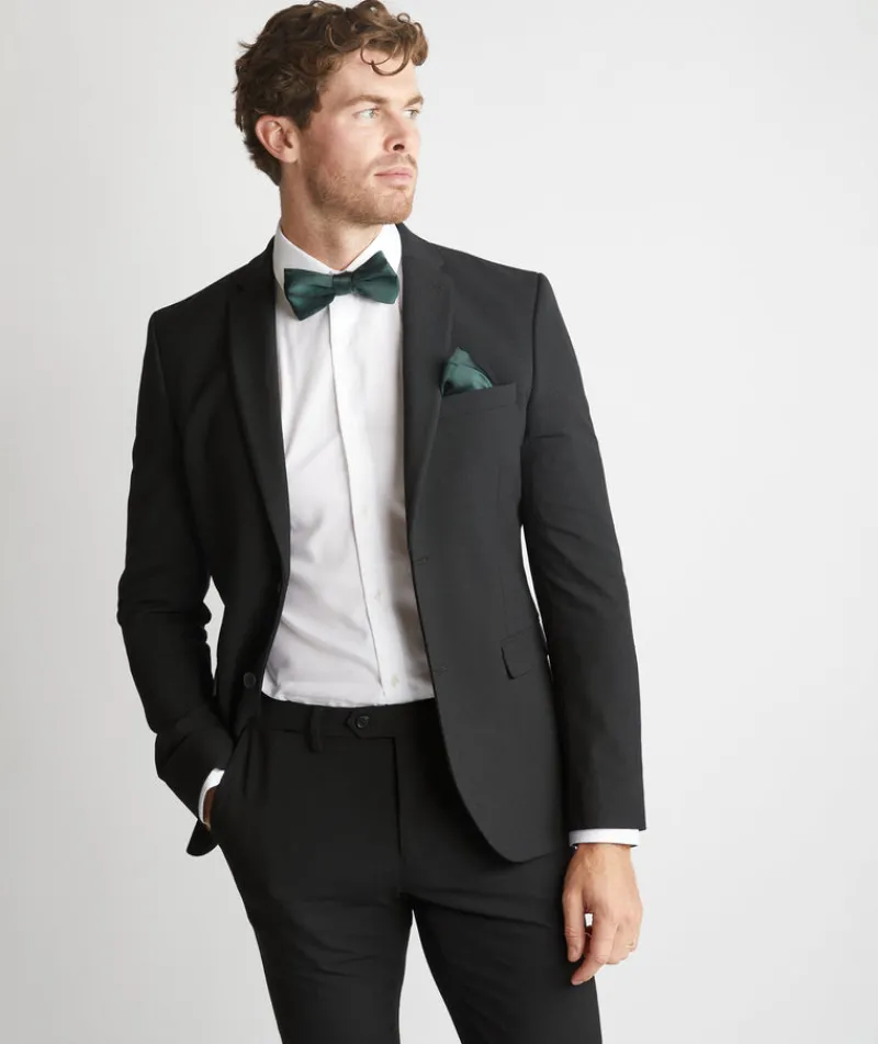 Best Six Stories Men's Satin Bow Tie