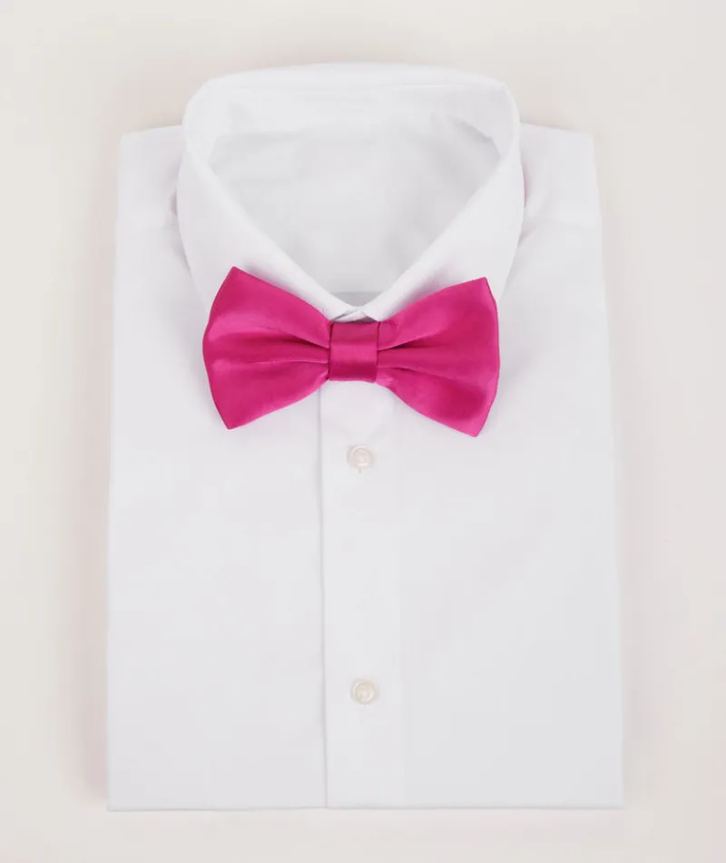 Best Six Stories Men's Satin Bow Tie