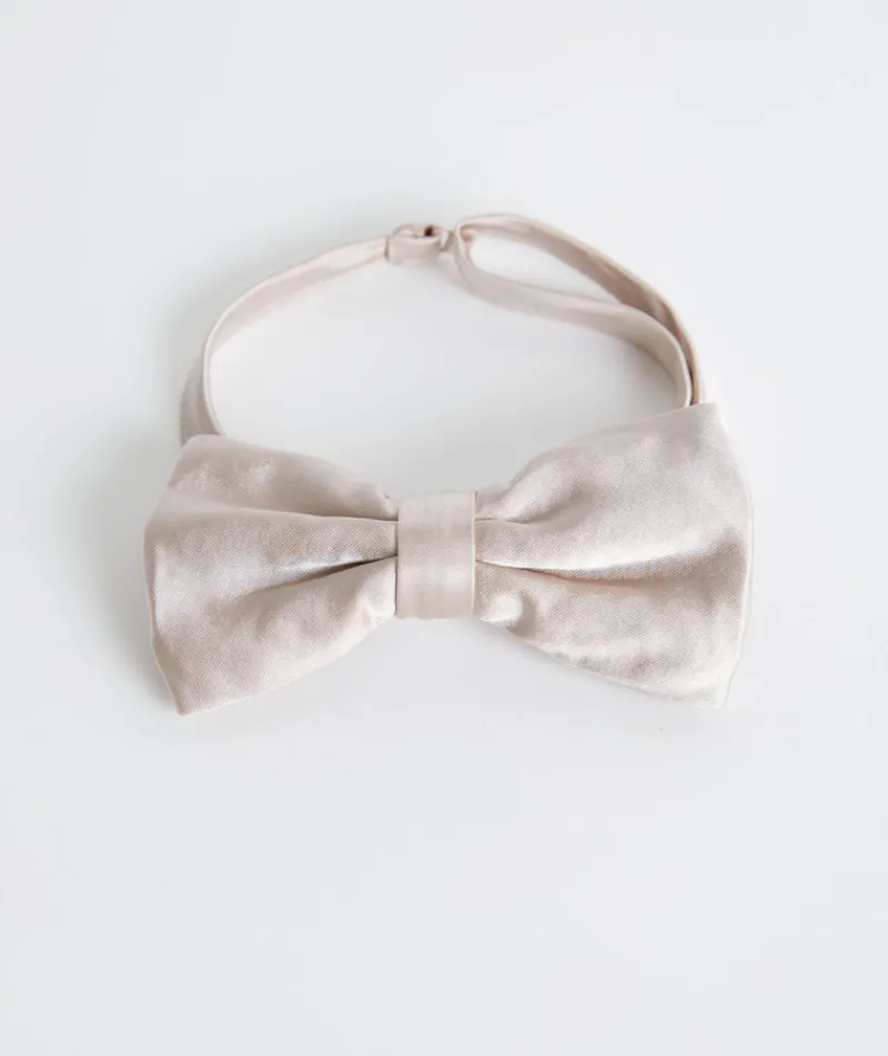 Best Six Stories Men's Satin Bow Tie