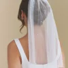 New Six Stories Pearl Tulle Veil