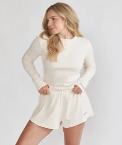 Online Six Stories Pointelle Pyjamas Shorts - Rosewater