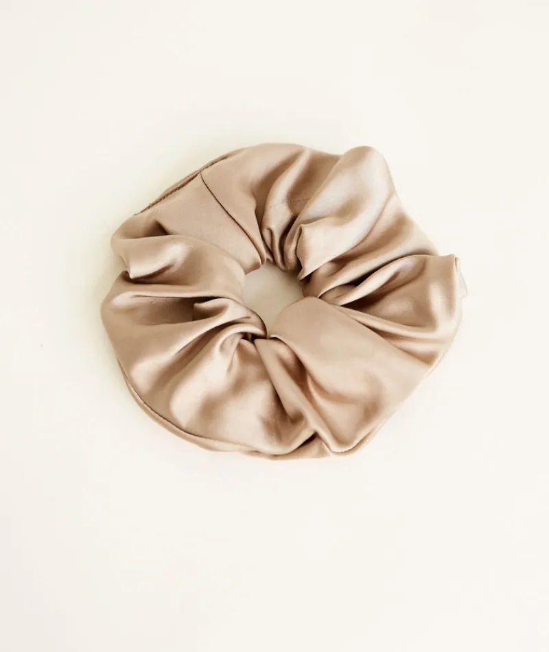 Hot Six Stories Satin Scrunchie