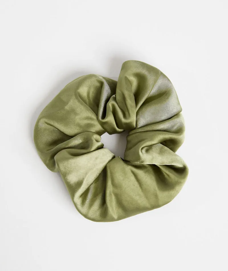 Hot Six Stories Satin Scrunchie