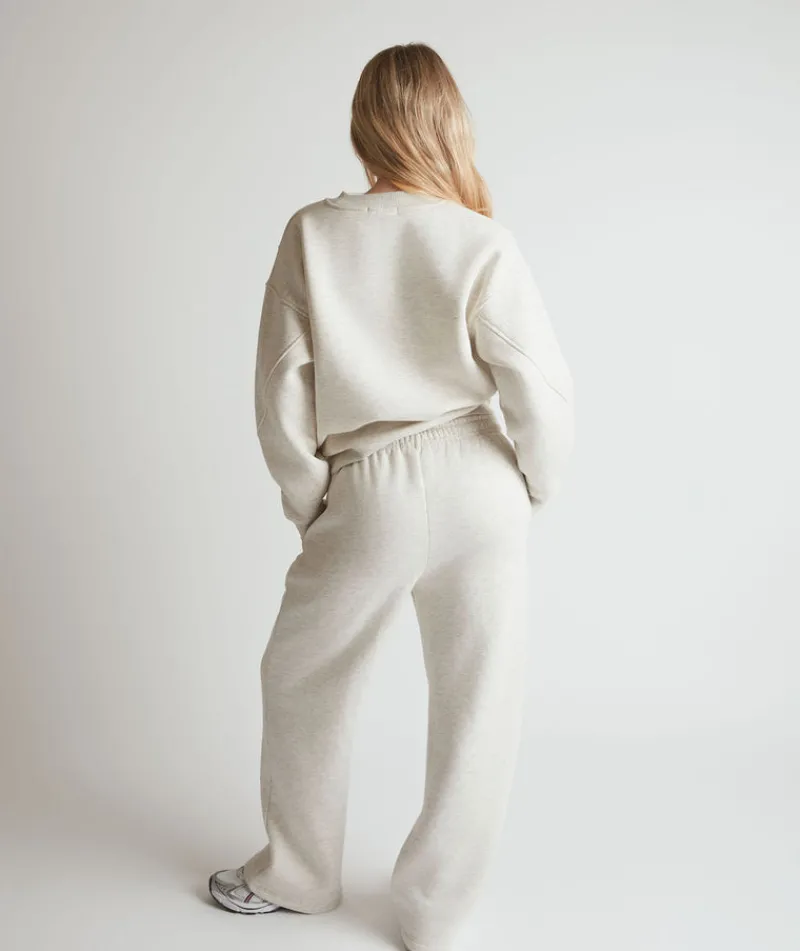 Best Six Stories Stories Sweatpants - Oatmeal Marl